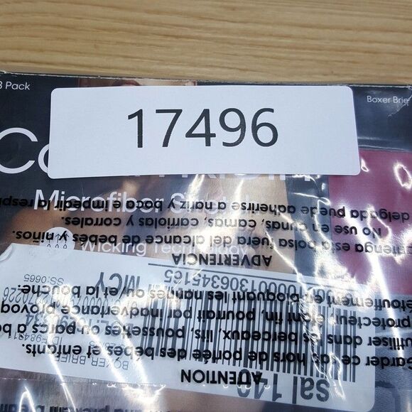 CALVIN KLEIN Boxer Briefs Mens Medium Red Gray Black 3-Pack Microfiber Wicking - Picture 6 of 6